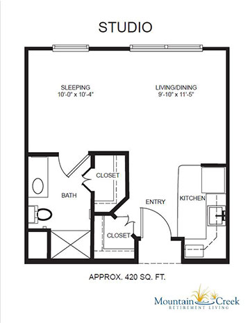 Studio Floor Plan